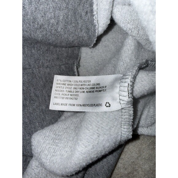 Wild Fable Women’s Cropped Gray Hoodie Long Sleeve Drawstring Size Small - Picture 3 of 6